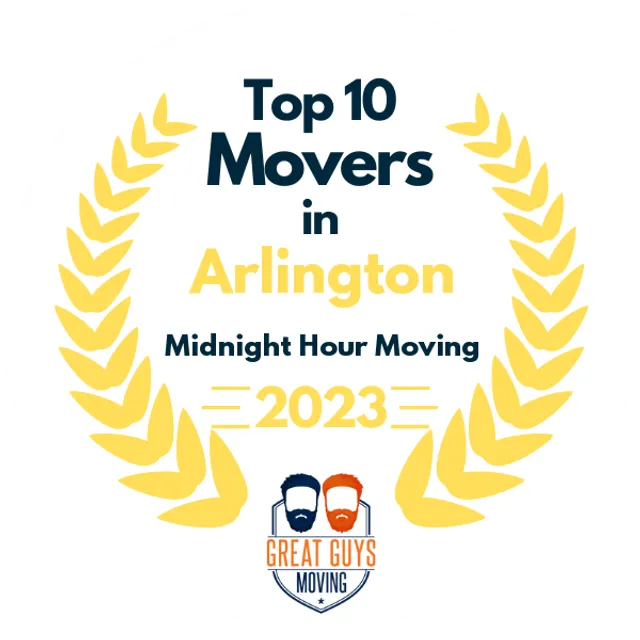 Top 10 Movers in Dallas, TX 2023 award