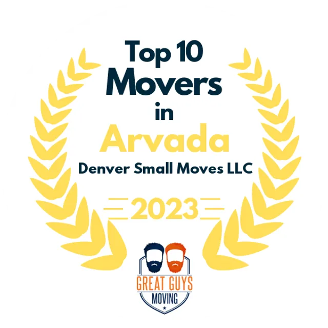 Top 10 Movers in Denver, CO 2023 award