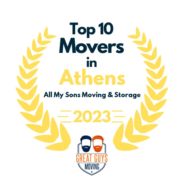 Top 10 Movers in Dallas, TX 2023 award