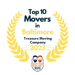 top 10 ranked movers in baltimore 2023 treasure moving company image