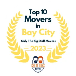 top 10 ranked movers in bay city 2023 only the big stuff movers image