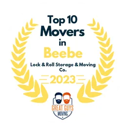 top 10 ranked movers in beebe 2023 lock roll storage moving co image