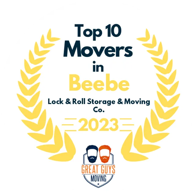 Top 10 Movers in Little Rock, AR 2023 award