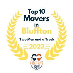 top 10 ranked movers in bluffton 2023 two men and a truck image