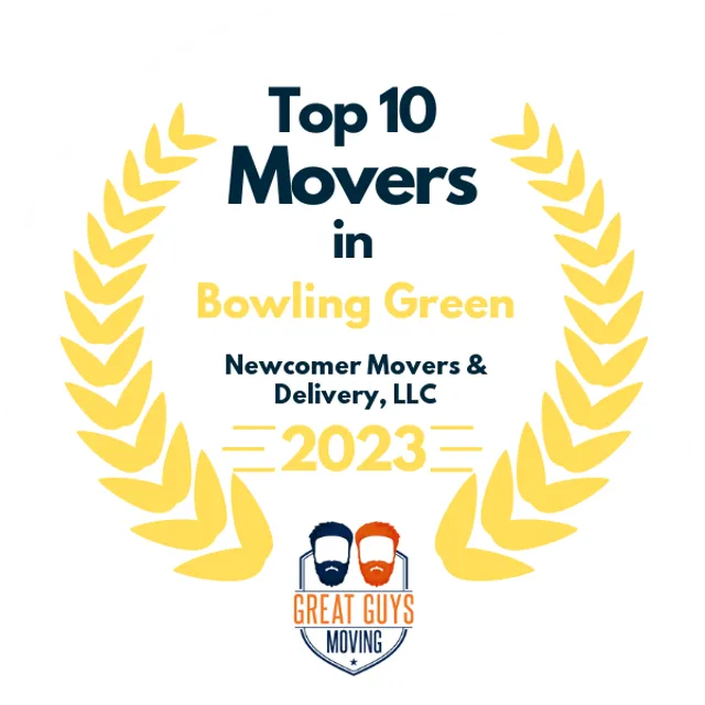 Top 10 Movers in Toledo, OH 2023 award