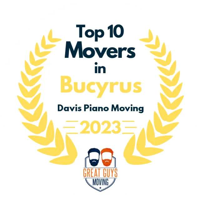 Top 10 Movers in Columbus, OH 2023 award