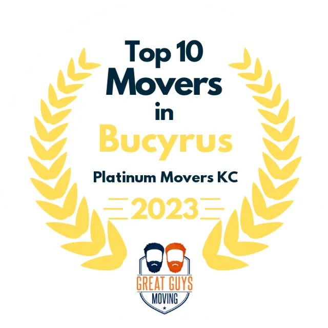 Top 10 Movers in Kansas City, MO 2023 award