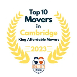 top 10 ranked movers in cambridge 2023 king affordable movers image