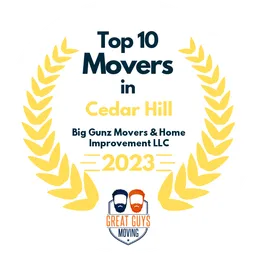 top 10 ranked movers in cedar hill 2023 big gunz movers home improvement llc image