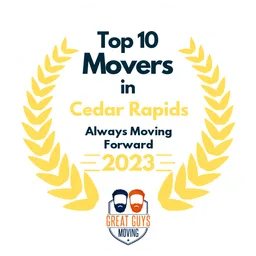 top 10 ranked movers in cedar rapids 2023 always moving forward image