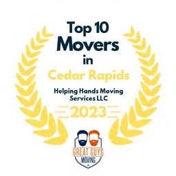 top 10 ranked movers in cedar rapids 2023 helping hands moving services llc image