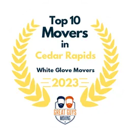 top 10 ranked movers in cedar rapids 2023 white glove movers image