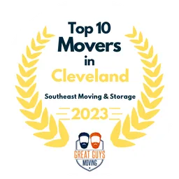 top 10 ranked movers in cleveland 2023 southeast moving storage image