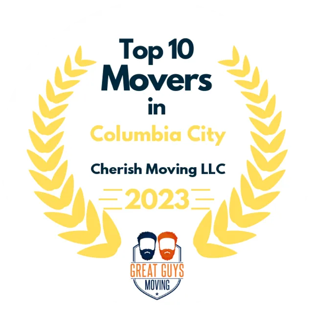 Top 10 Movers in Vancouver, WA 2023 award