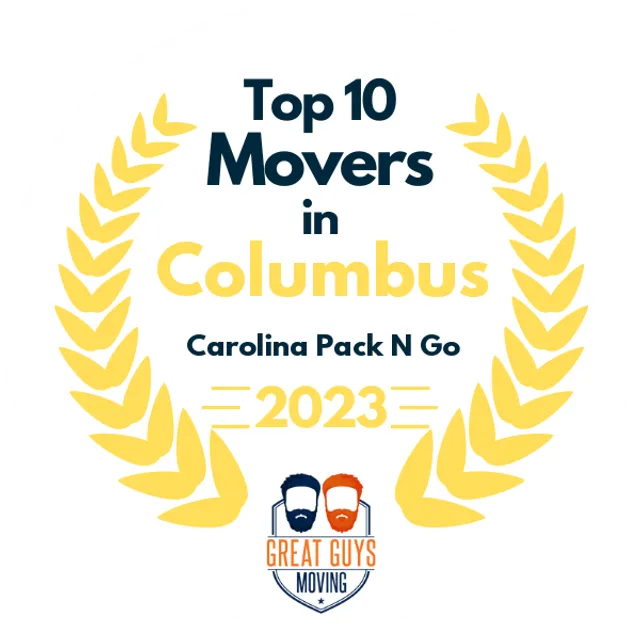 Top 10 Movers in Asheville, NC 2023 award