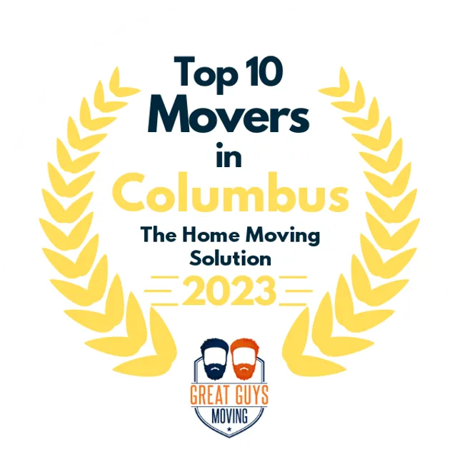 Top 10 Movers in Columbus, GA 2023 award