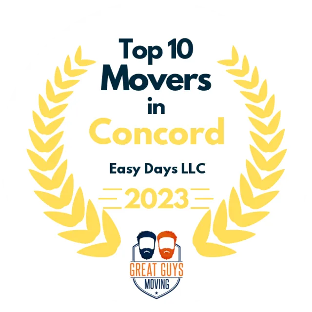 Top 10 Movers in Worcester, MA 2023 award