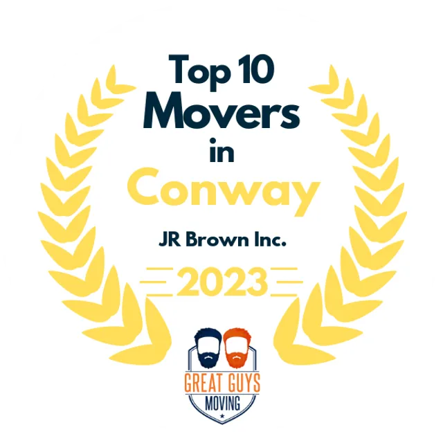 Top 10 Movers in Little Rock, AR 2023 award