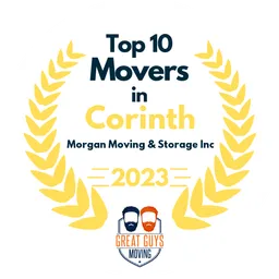 top 10 ranked movers in corinth 2023 morgan moving storage inc image