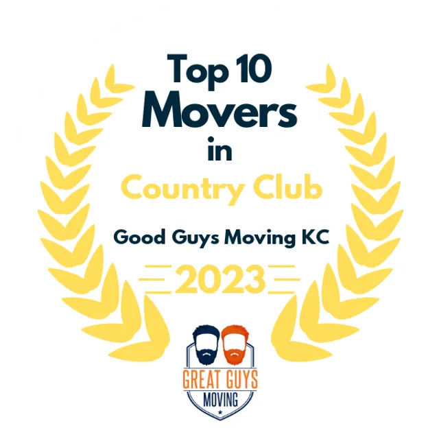 Top 10 Movers in Kansas City, MO 2023 award