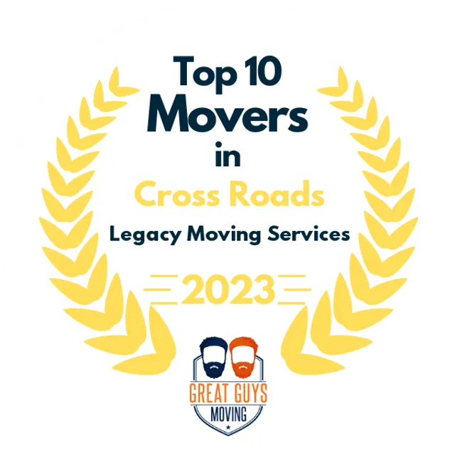 Top 10 Movers in Plano, TX 2023 award