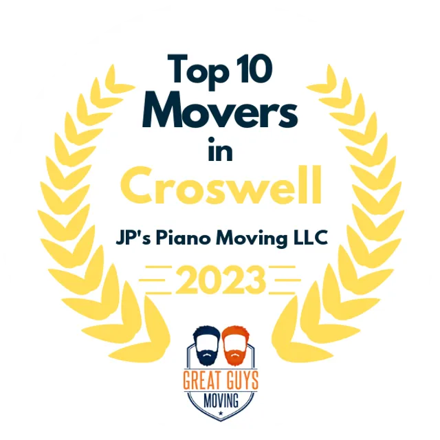 Top 10 Movers in Rochester Hills, MI 2023 award