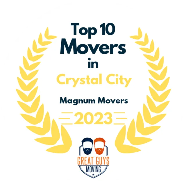 Top 10 Movers in San Antonio, TX 2023 award