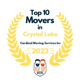 top 10 ranked movers in crystal lake 2023 cardinal moving services inc image