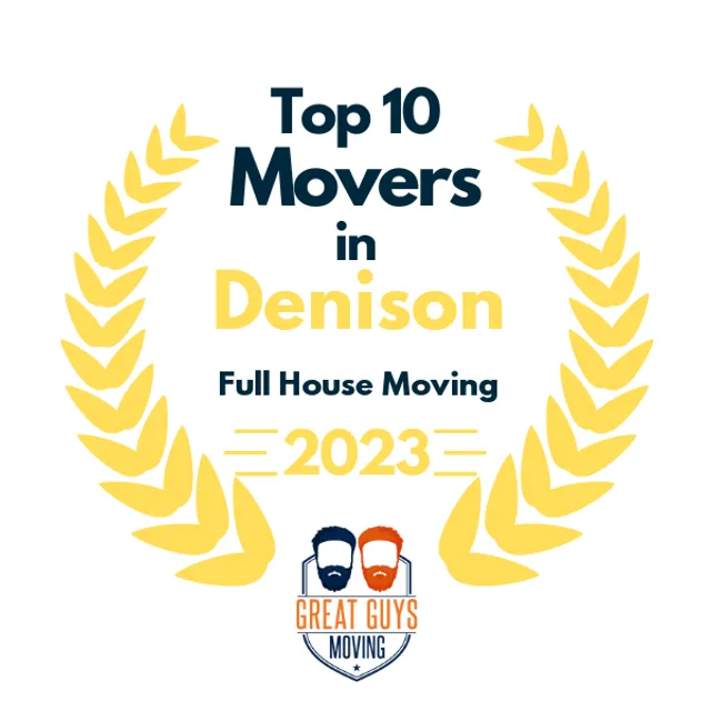 Top 10 Movers in Plano, TX 2023 award