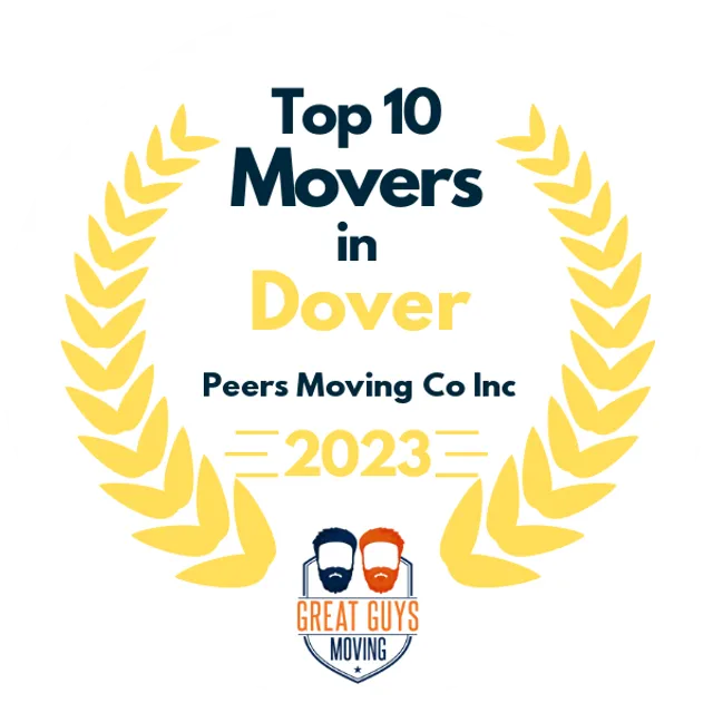 Top 10 Movers in East Orange, NJ 2023 award