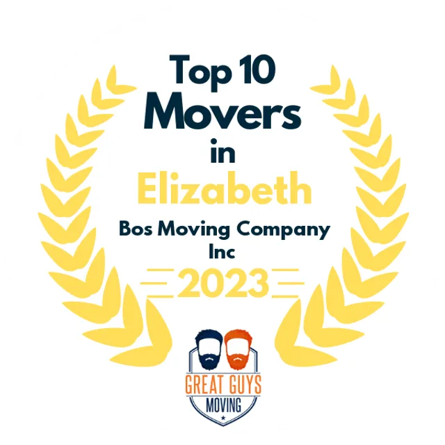 Top 10 Movers in Virginia Beach, VA 2023 award