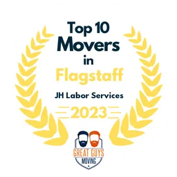 top 10 ranked movers in flagstaff 2023 jh labor services image