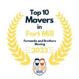 top 10 ranked movers in fort mill 2023 fernando and brothers moving image