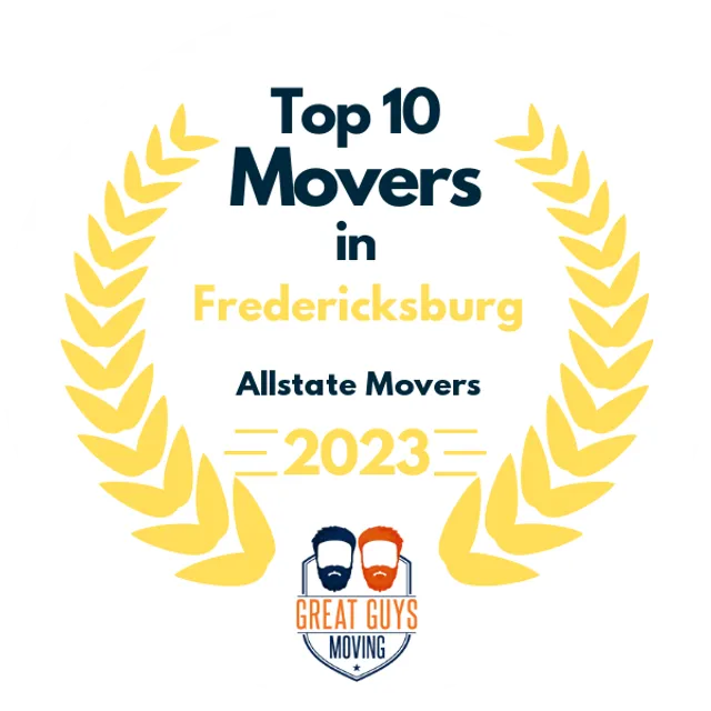 Top 10 Movers in Leesburg, VA 2023 award