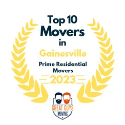 top 10 ranked movers in gainesville 2023 prime residential movers image