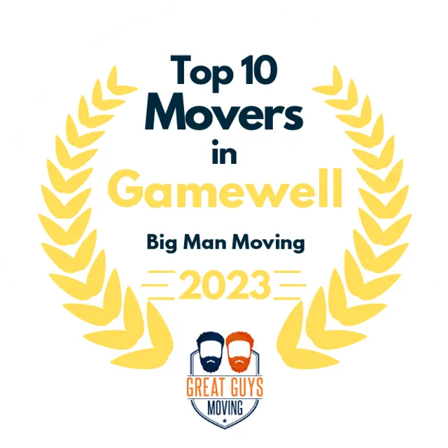 Top 10 Movers in Hickory, NC 2023 award