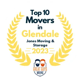 top 10 ranked movers in glendale 2023 jones moving storage image