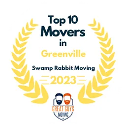 top 10 ranked movers in greenville 2023 swamp rabbit moving image