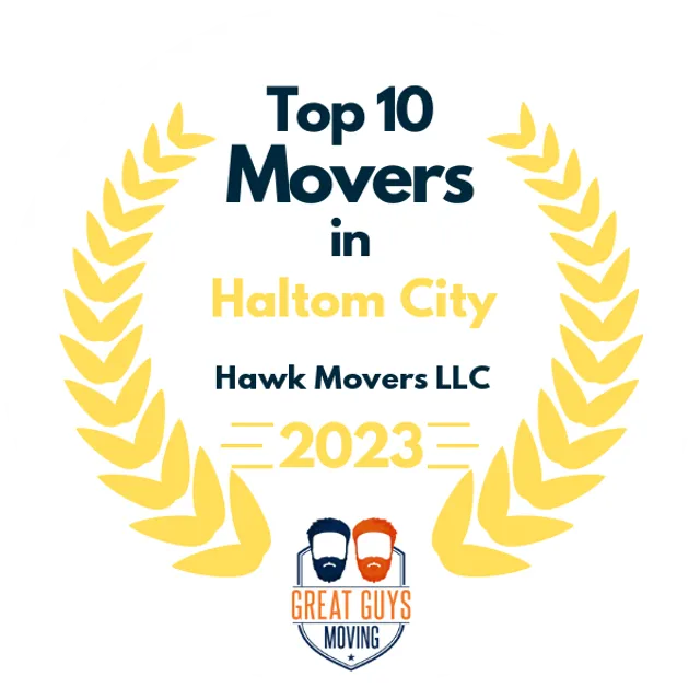 Top 10 Movers in Arlington, TX 2023 award