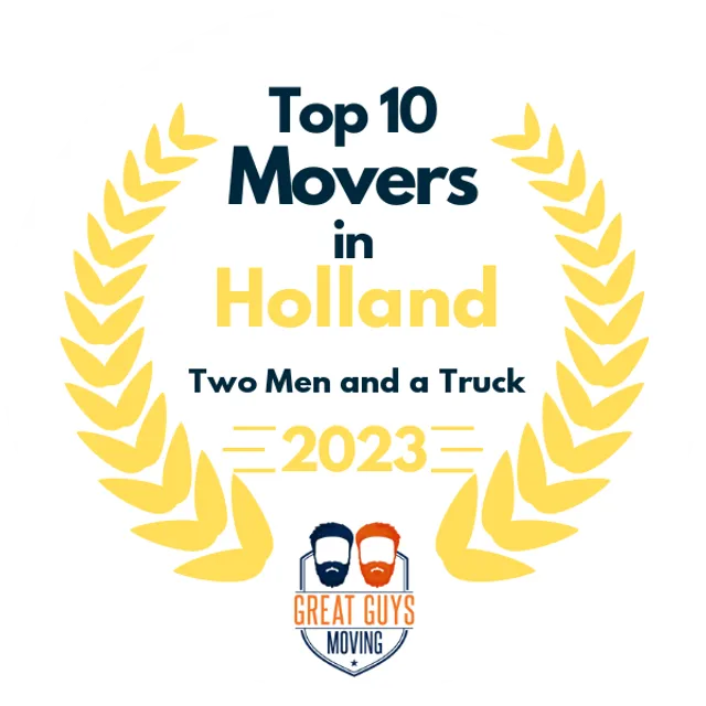 Top 10 Movers in Muskegon, MI 2023 award