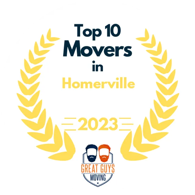 Top 10 Movers in Jacksonville, FL 2023 award