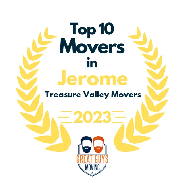 Top 10 Movers in Boise, ID 2023 award