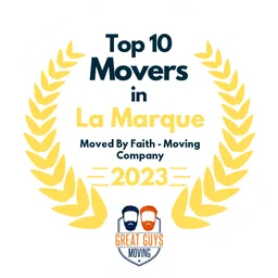 top 10 ranked movers in la marque 2023 moved by faith moving company image