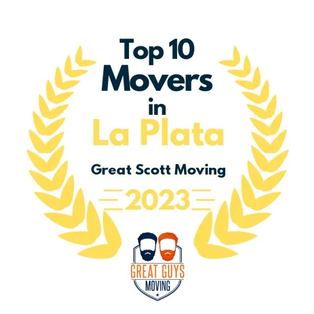 Top 10 Movers in Rockville, MD 2023 award