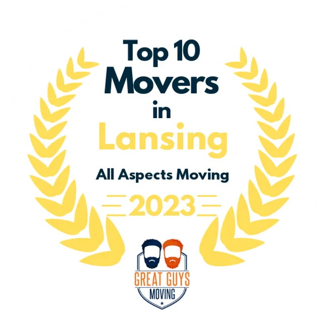 Top 10 Movers in Grand Rapids, MI 2023 award