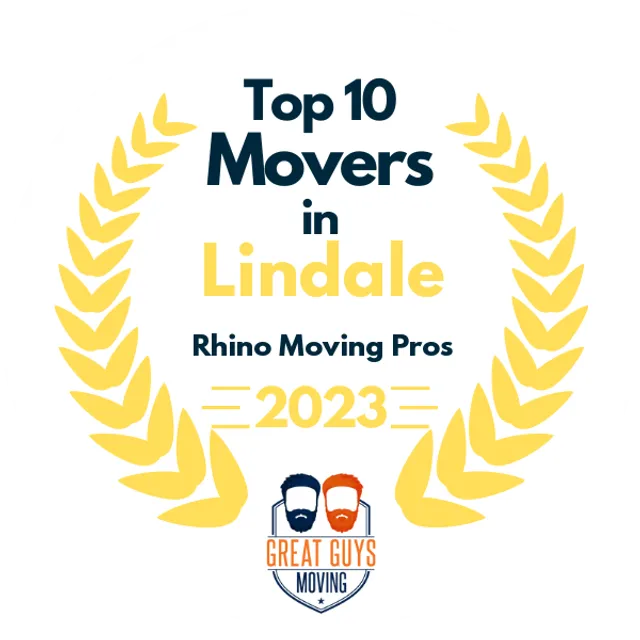 Top 10 Movers in Garland, TX 2023 award