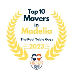 top 10 ranked movers in madelia 2023 the pool table guys image