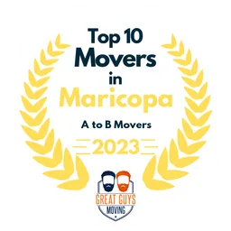 top 10 ranked movers in maricopa 2023 a to b movers image