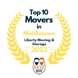 top 10 ranked movers in middletown 2023 liberty moving storage image