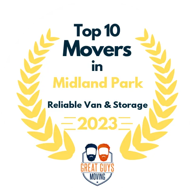 Top 10 Movers in Newark, NJ 2023 award